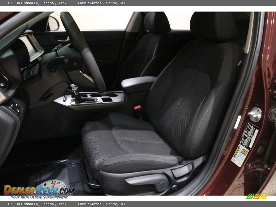2019 Kia Optima LX Sangria / Black Photo #5
