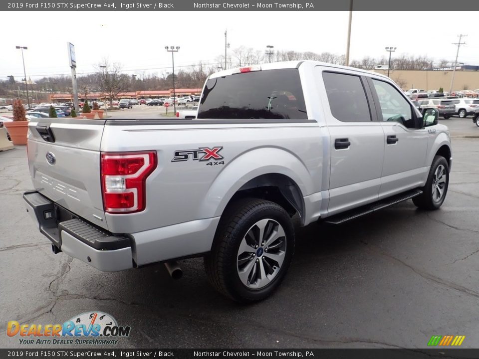 2019 Ford F150 STX SuperCrew 4x4 Ingot Silver / Black Photo #8