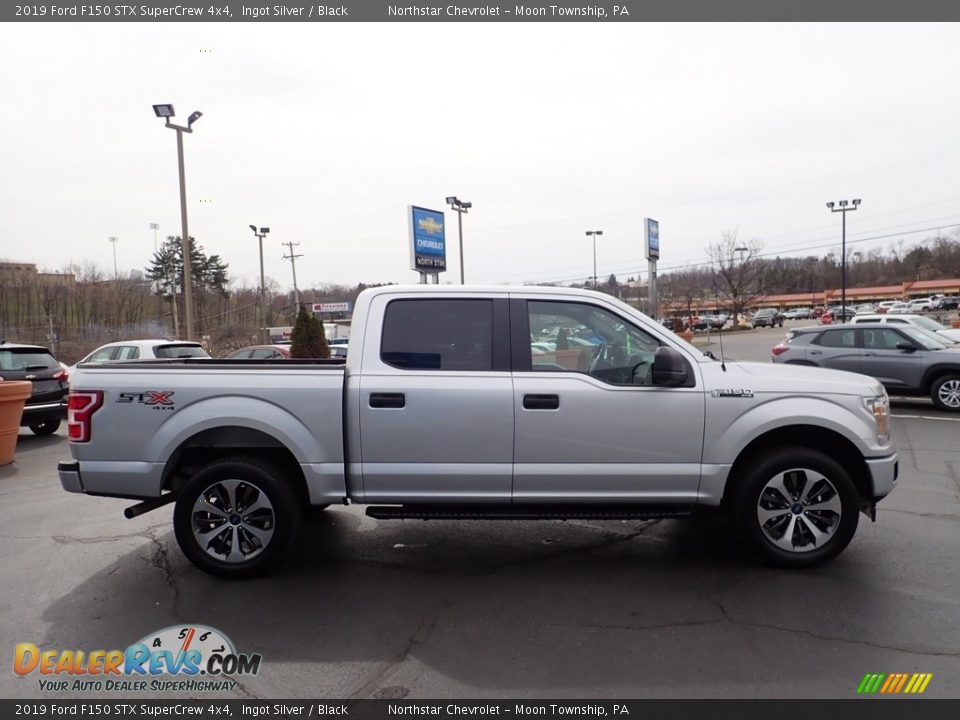 2019 Ford F150 STX SuperCrew 4x4 Ingot Silver / Black Photo #9