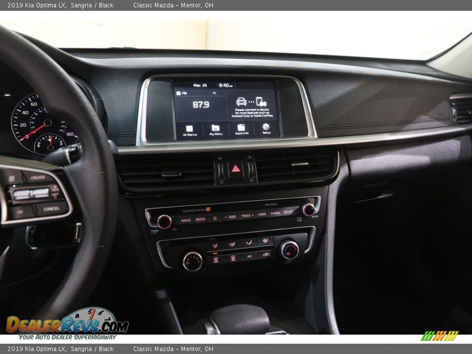 2019 Kia Optima LX Sangria / Black Photo #9