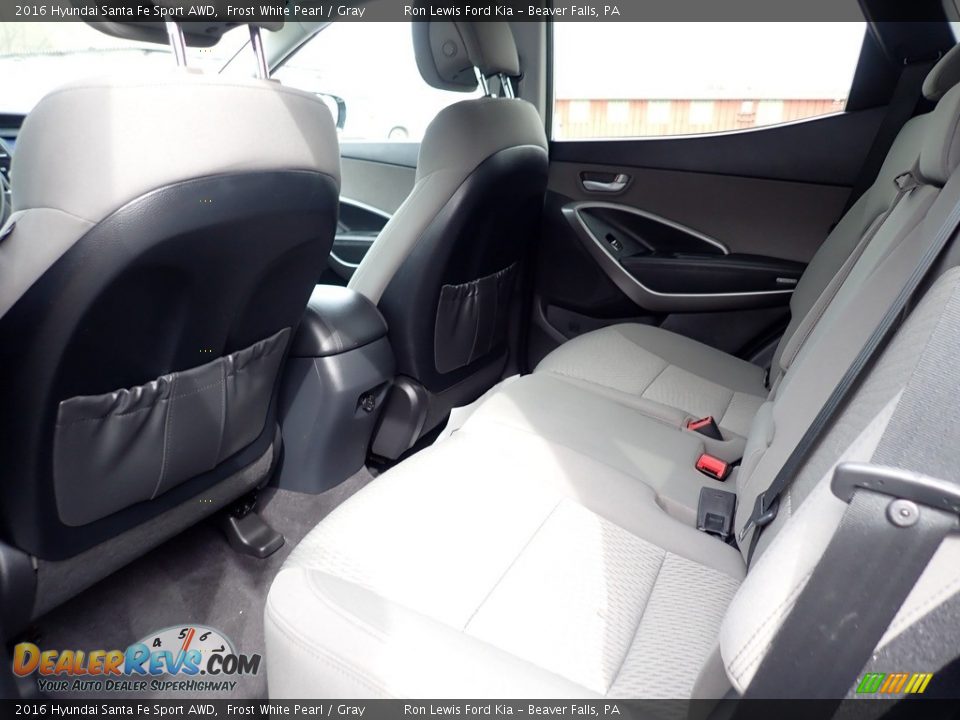 Rear Seat of 2016 Hyundai Santa Fe Sport AWD Photo #13