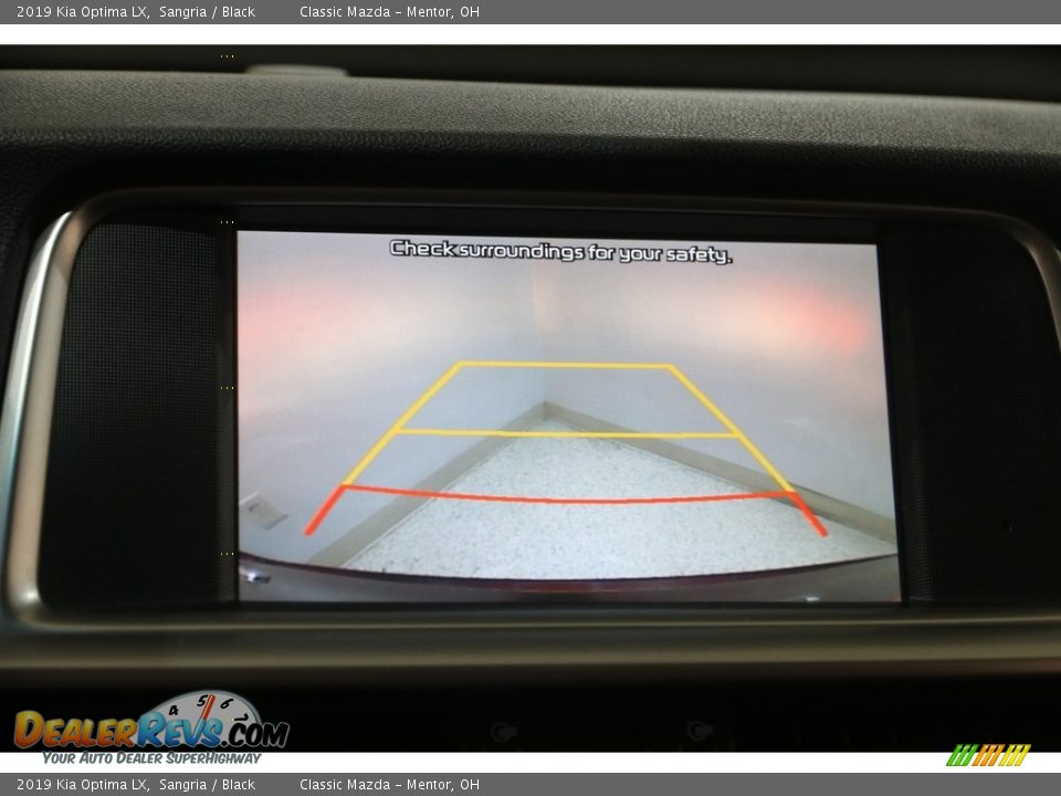 2019 Kia Optima LX Sangria / Black Photo #12