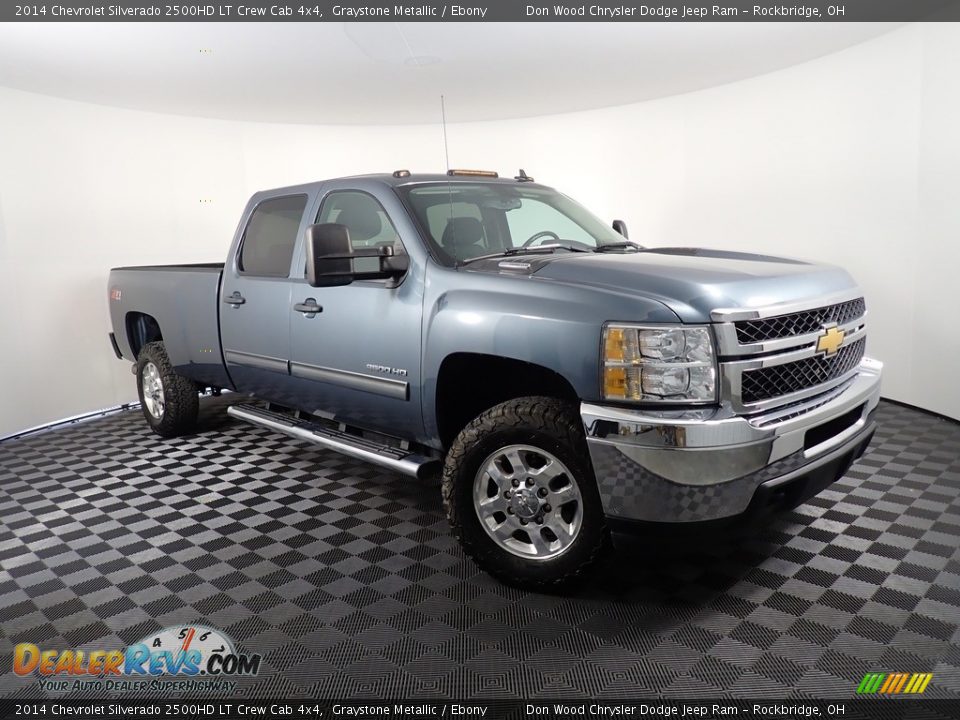 2014 Chevrolet Silverado 2500HD LT Crew Cab 4x4 Graystone Metallic / Ebony Photo #2