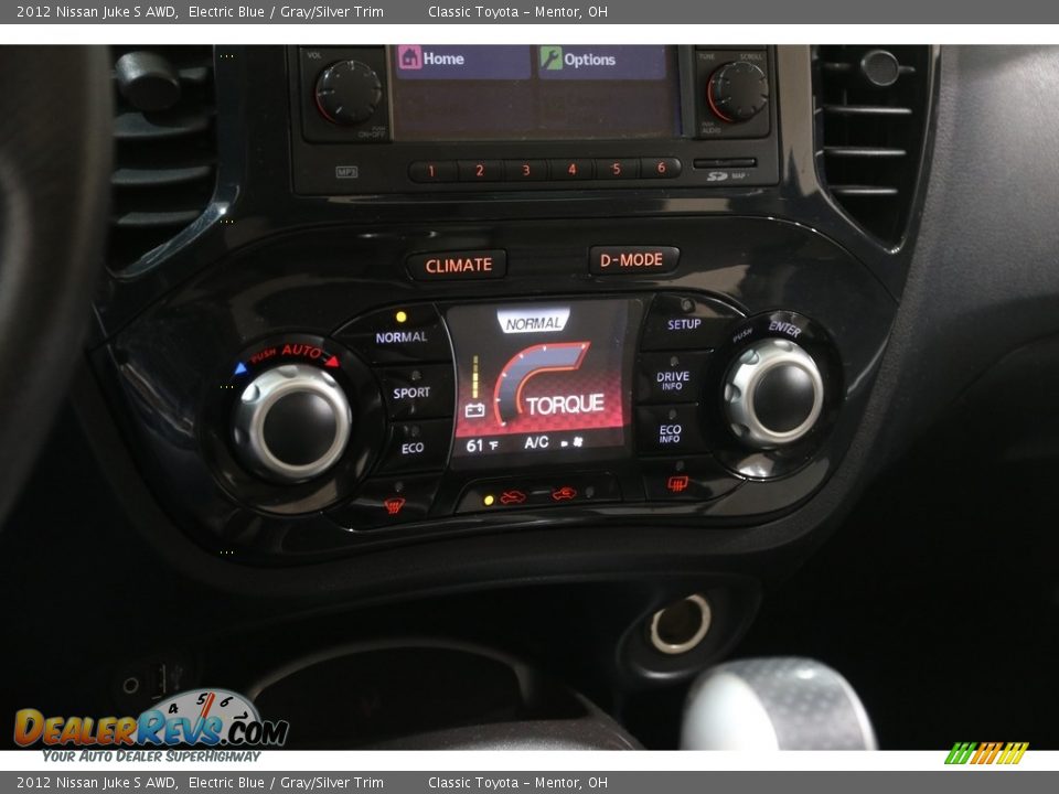 2012 Nissan Juke S AWD Electric Blue / Gray/Silver Trim Photo #14