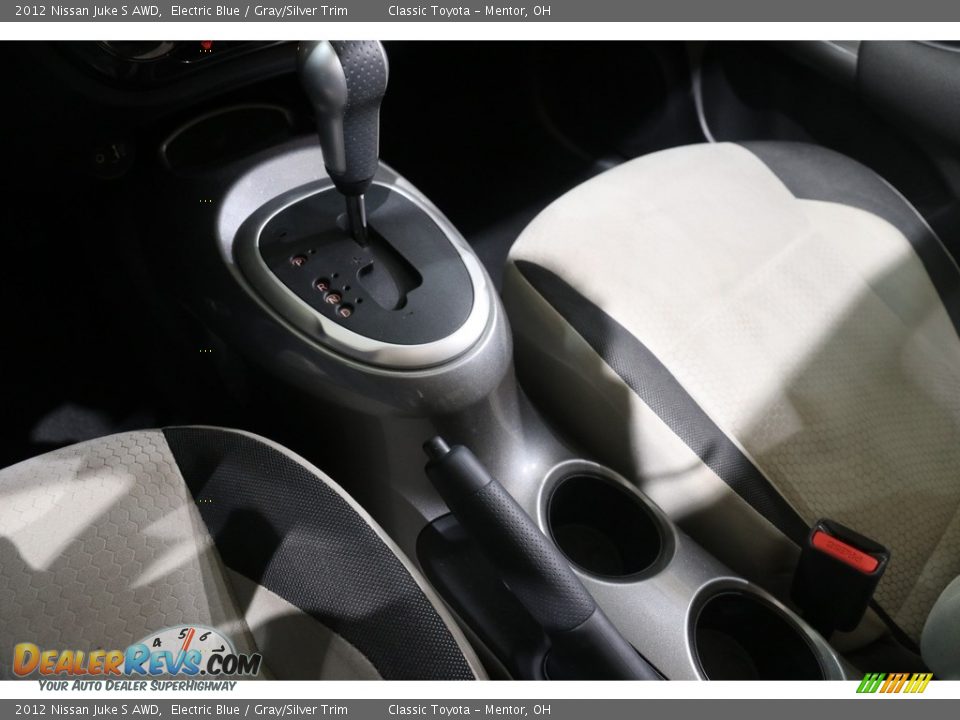 2012 Nissan Juke S AWD Electric Blue / Gray/Silver Trim Photo #15