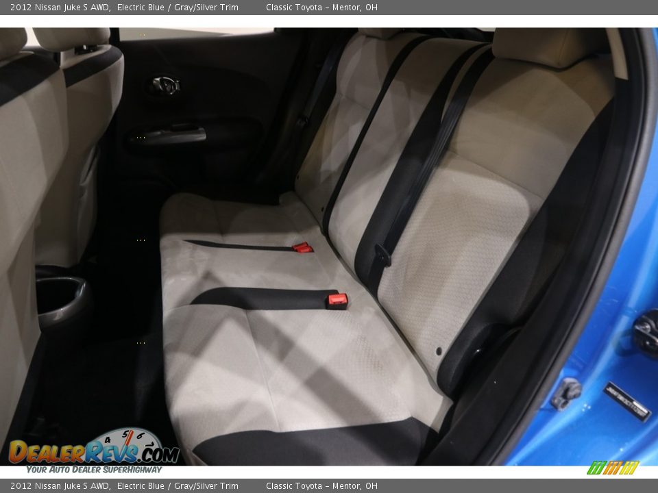 2012 Nissan Juke S AWD Electric Blue / Gray/Silver Trim Photo #18
