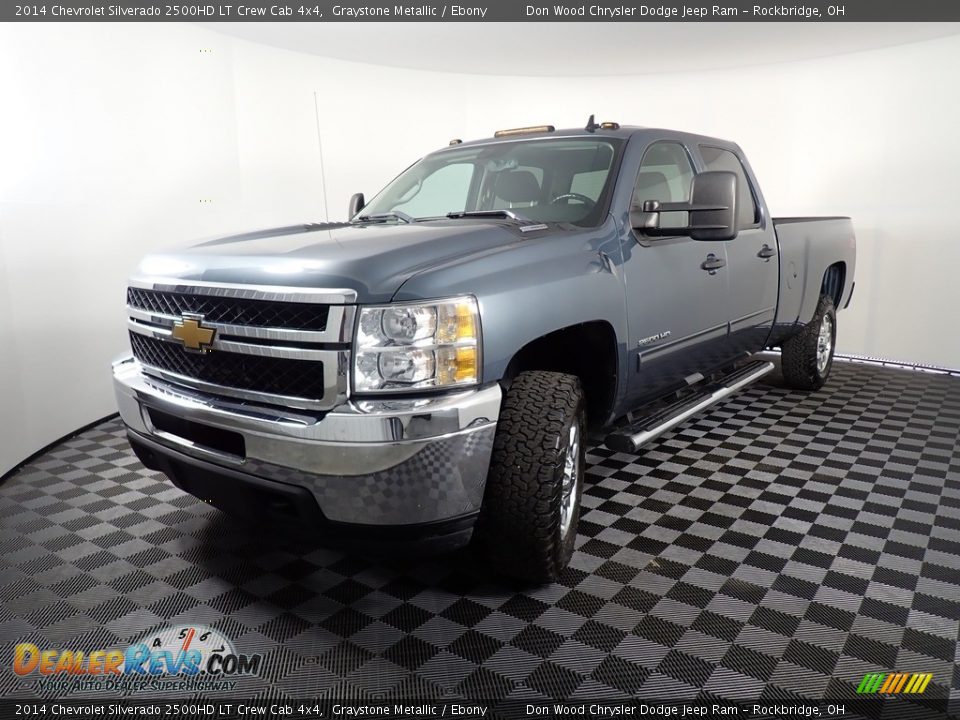2014 Chevrolet Silverado 2500HD LT Crew Cab 4x4 Graystone Metallic / Ebony Photo #7