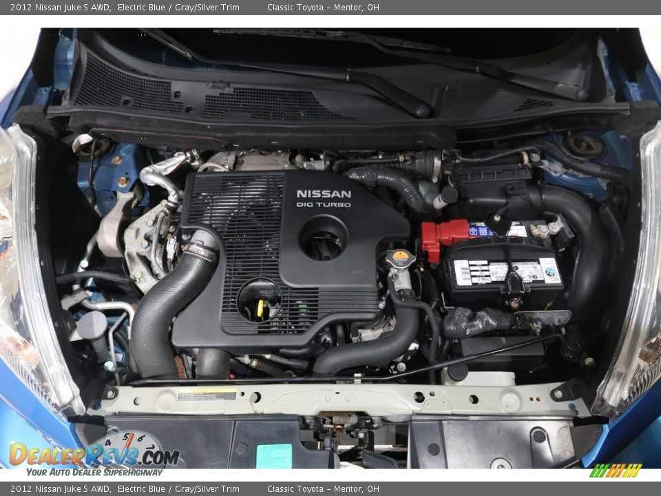 2012 Nissan Juke S AWD Electric Blue / Gray/Silver Trim Photo #20