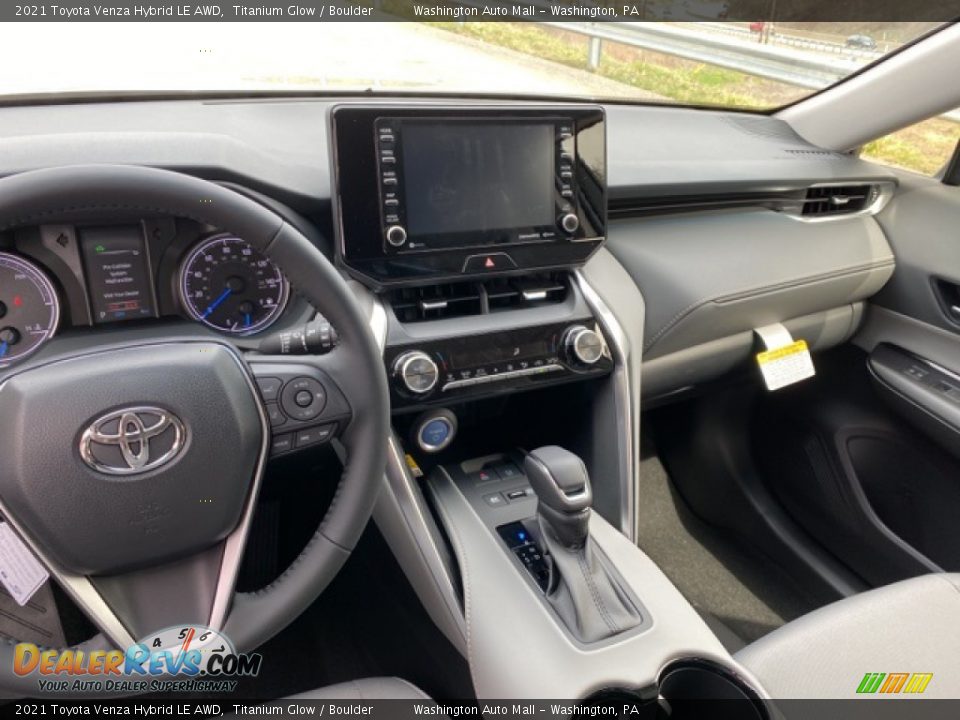 2021 Toyota Venza Hybrid LE AWD Titanium Glow / Boulder Photo #3