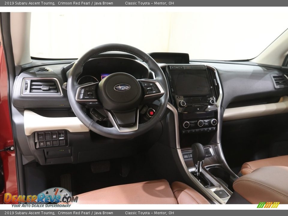 2019 Subaru Ascent Touring Crimson Red Pearl / Java Brown Photo #6