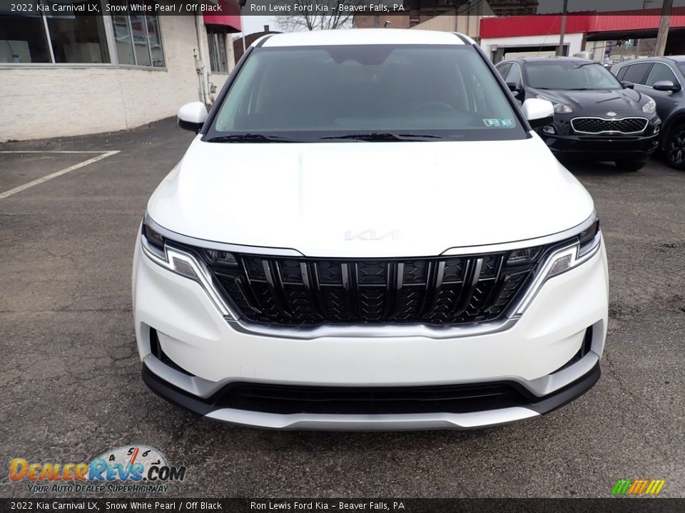2022 Kia Carnival LX Snow White Pearl / Off Black Photo #4