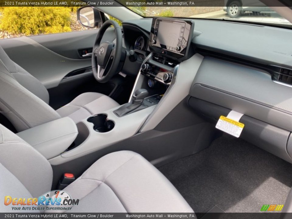 2021 Toyota Venza Hybrid LE AWD Titanium Glow / Boulder Photo #9