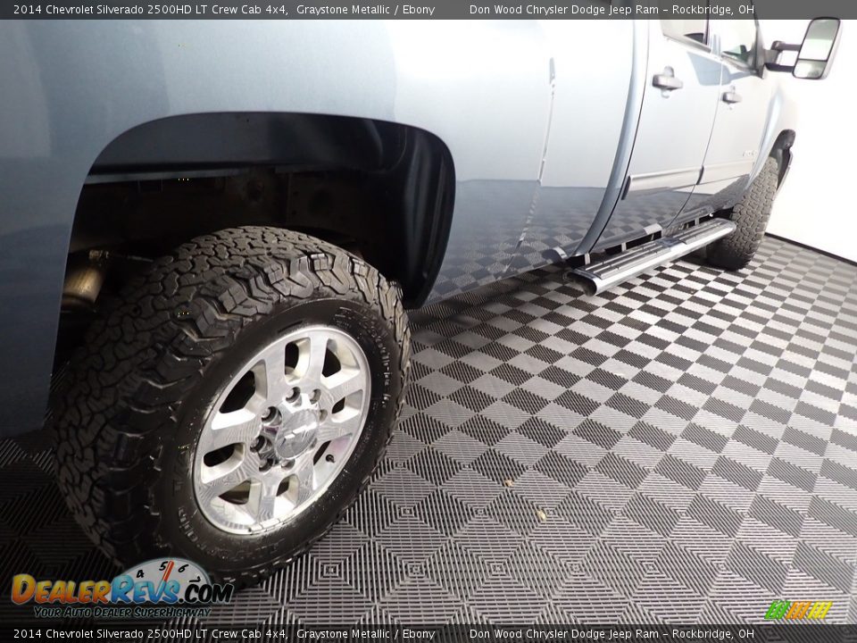 2014 Chevrolet Silverado 2500HD LT Crew Cab 4x4 Graystone Metallic / Ebony Photo #15