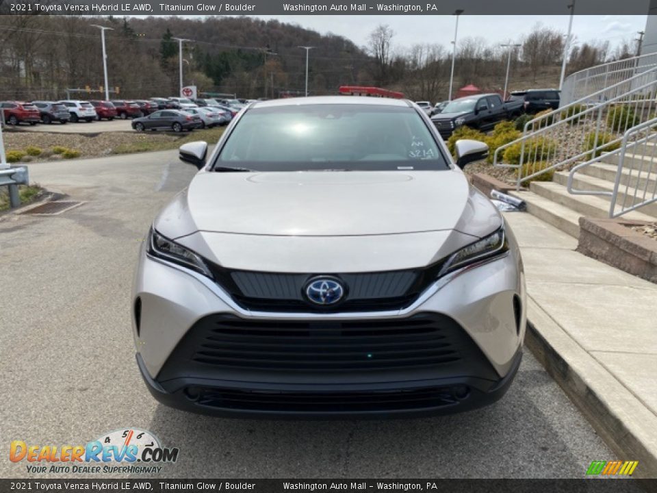 2021 Toyota Venza Hybrid LE AWD Titanium Glow / Boulder Photo #10