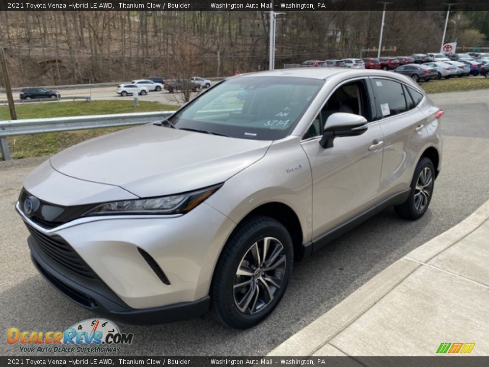 2021 Toyota Venza Hybrid LE AWD Titanium Glow / Boulder Photo #11