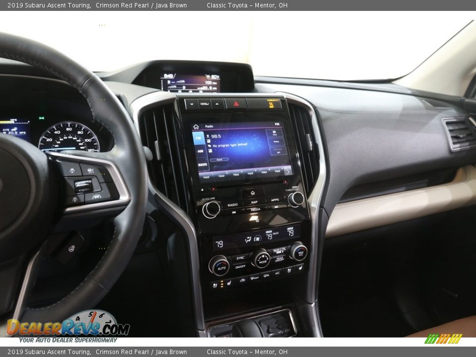 2019 Subaru Ascent Touring Crimson Red Pearl / Java Brown Photo #9