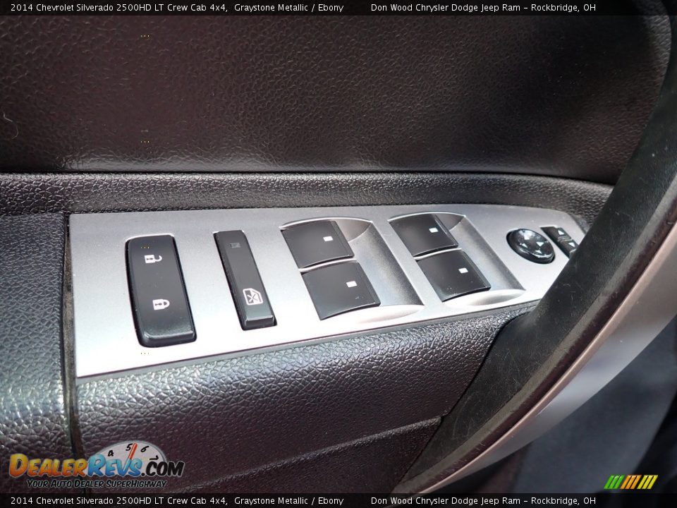2014 Chevrolet Silverado 2500HD LT Crew Cab 4x4 Graystone Metallic / Ebony Photo #17