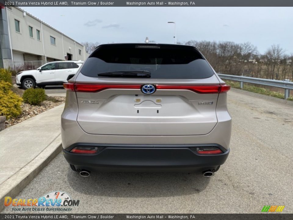 2021 Toyota Venza Hybrid LE AWD Titanium Glow / Boulder Photo #13