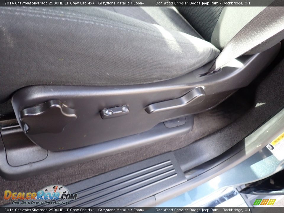 2014 Chevrolet Silverado 2500HD LT Crew Cab 4x4 Graystone Metallic / Ebony Photo #19