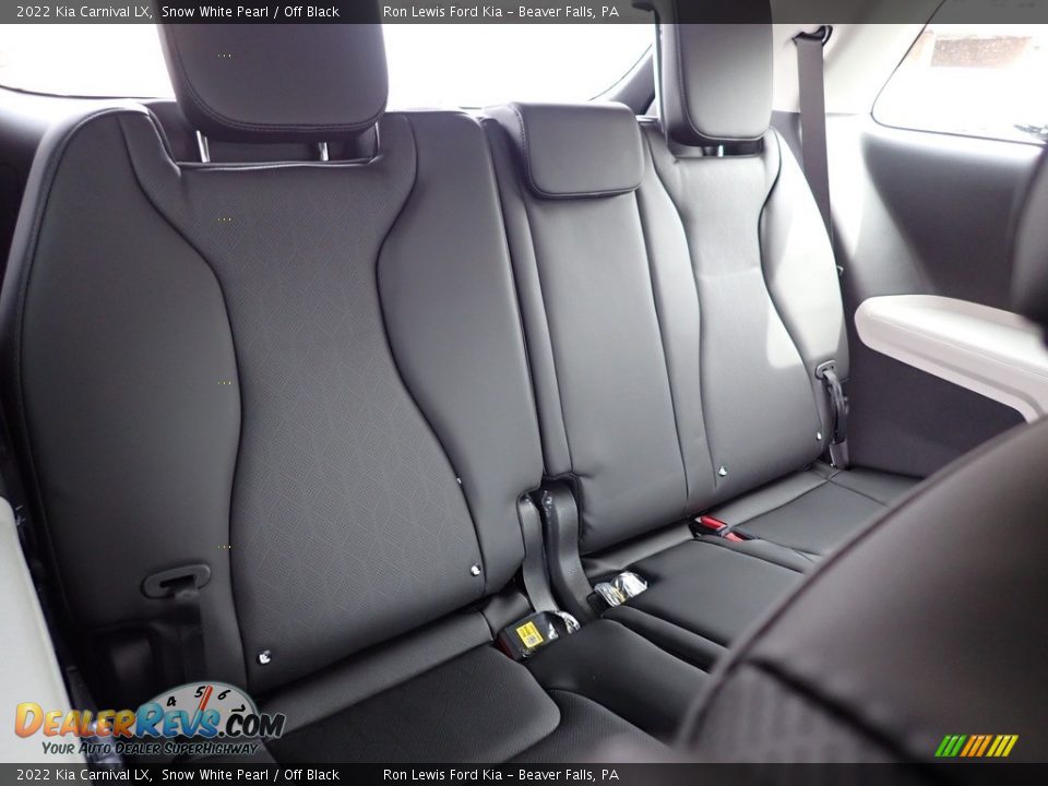 Rear Seat of 2022 Kia Carnival LX Photo #11