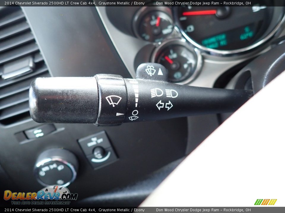 2014 Chevrolet Silverado 2500HD LT Crew Cab 4x4 Graystone Metallic / Ebony Photo #22