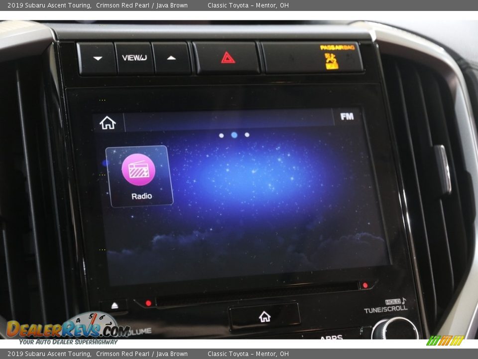 2019 Subaru Ascent Touring Crimson Red Pearl / Java Brown Photo #17