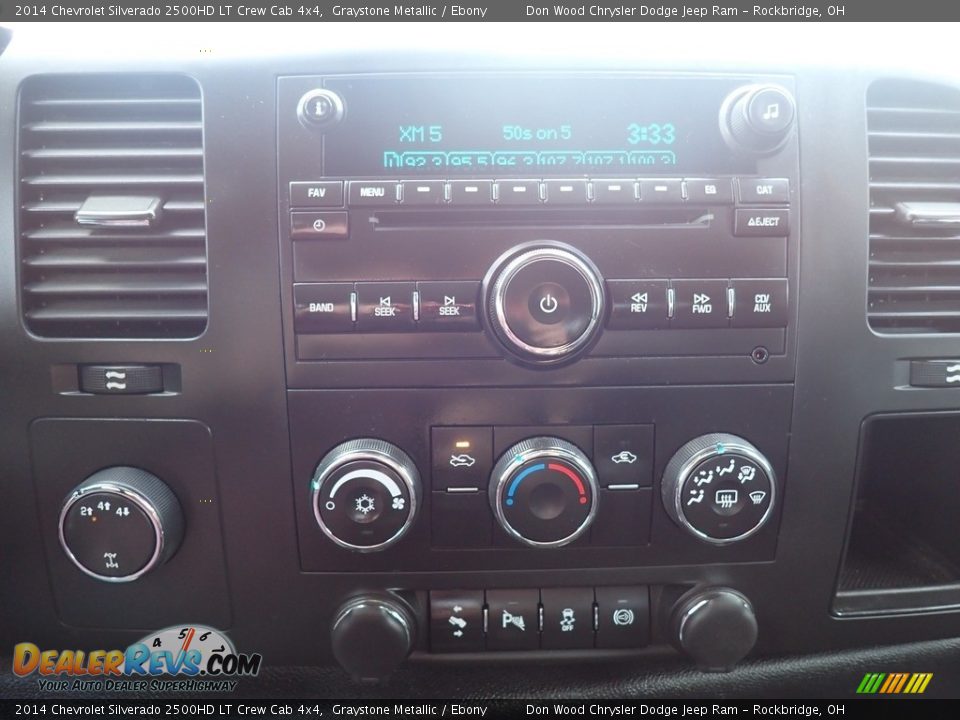 2014 Chevrolet Silverado 2500HD LT Crew Cab 4x4 Graystone Metallic / Ebony Photo #24