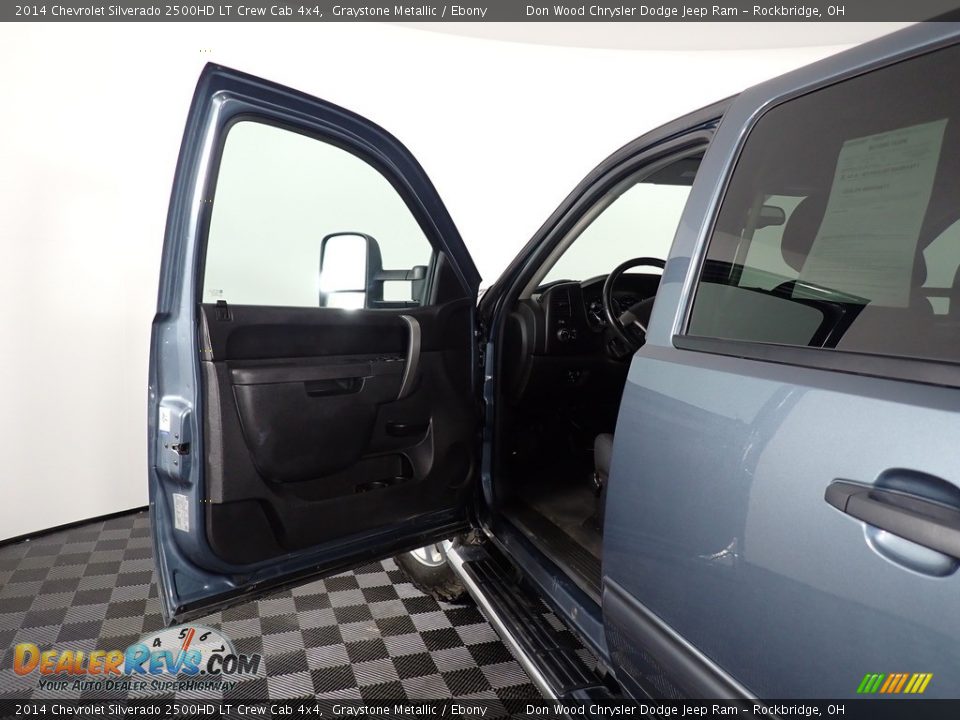 2014 Chevrolet Silverado 2500HD LT Crew Cab 4x4 Graystone Metallic / Ebony Photo #25