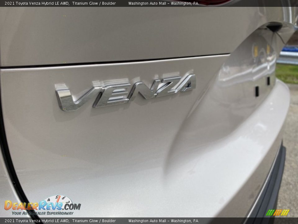 2021 Toyota Venza Hybrid LE AWD Titanium Glow / Boulder Photo #22
