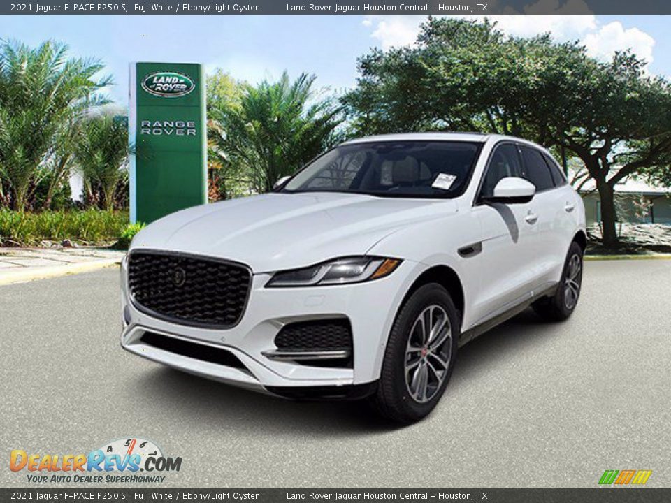 2021 Jaguar F-PACE P250 S Fuji White / Ebony/Light Oyster Photo #1