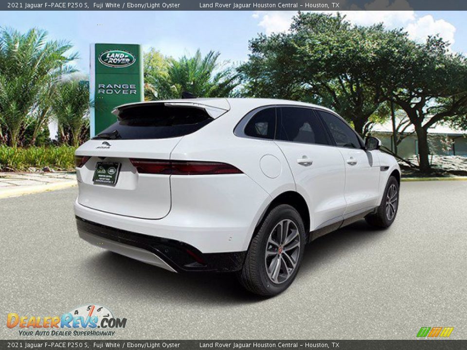 2021 Jaguar F-PACE P250 S Fuji White / Ebony/Light Oyster Photo #3