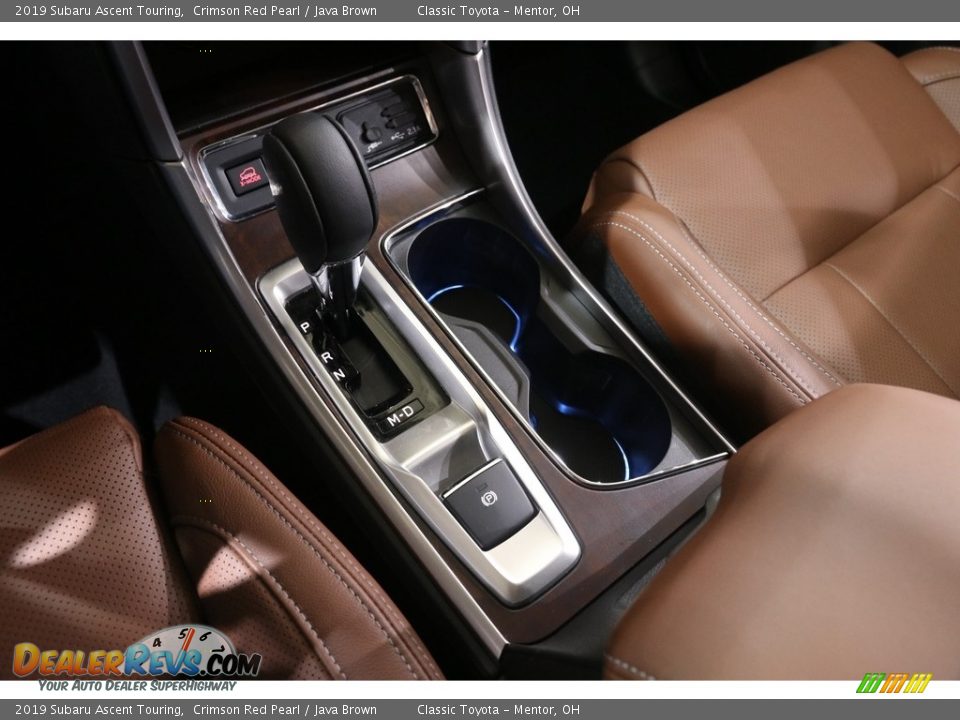 2019 Subaru Ascent Touring Crimson Red Pearl / Java Brown Photo #24