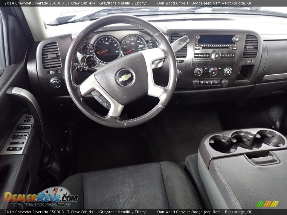 2014 Chevrolet Silverado 2500HD LT Crew Cab 4x4 Graystone Metallic / Ebony Photo #31