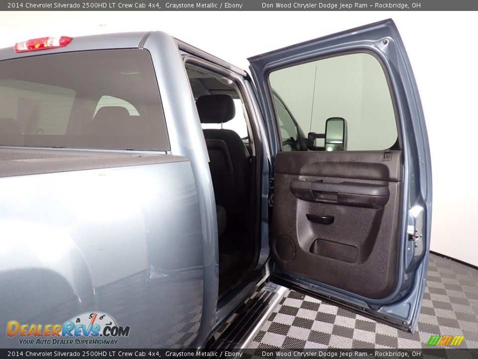 2014 Chevrolet Silverado 2500HD LT Crew Cab 4x4 Graystone Metallic / Ebony Photo #32