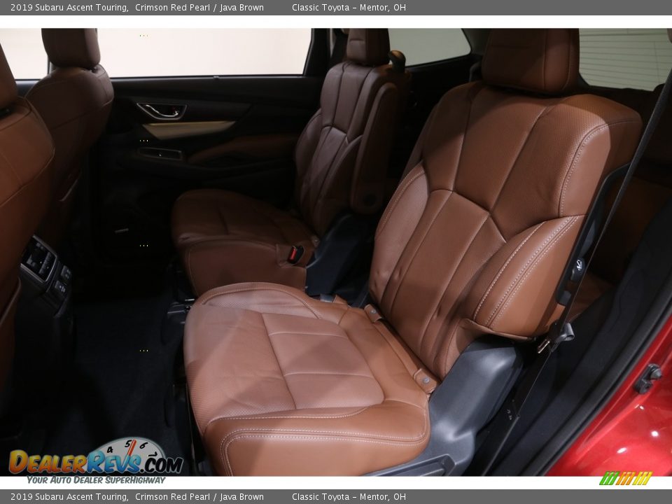 2019 Subaru Ascent Touring Crimson Red Pearl / Java Brown Photo #27