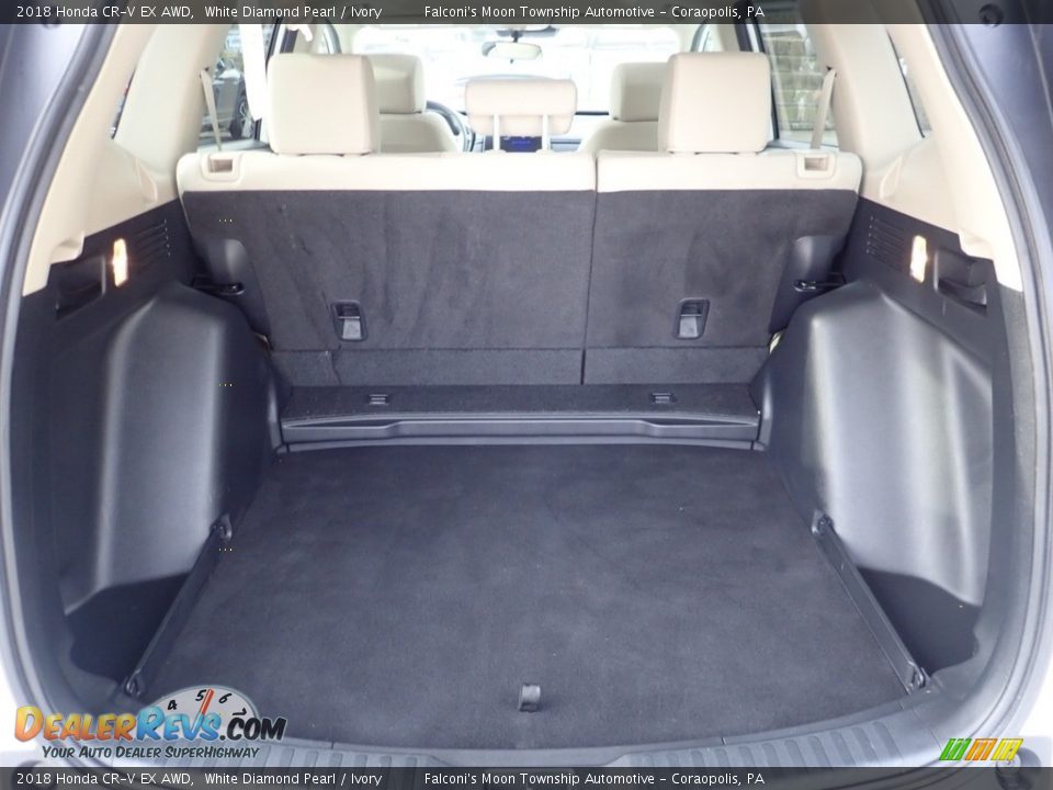 2018 Honda CR-V EX AWD White Diamond Pearl / Ivory Photo #4