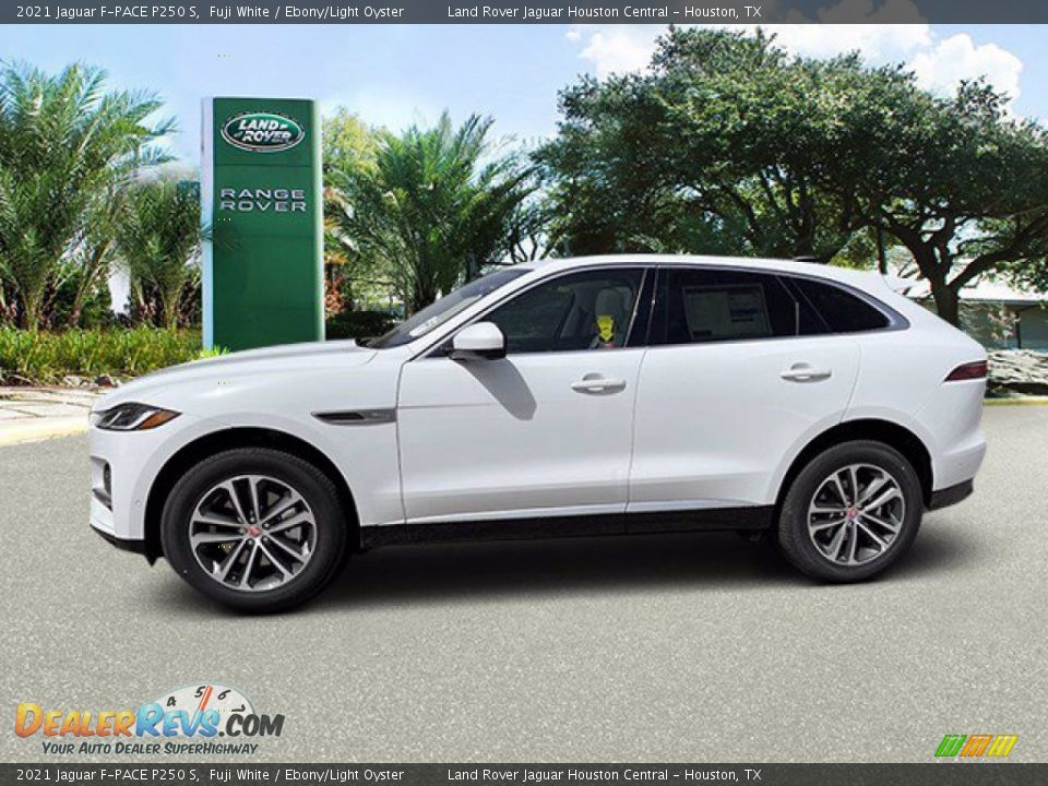 2021 Jaguar F-PACE P250 S Fuji White / Ebony/Light Oyster Photo #7