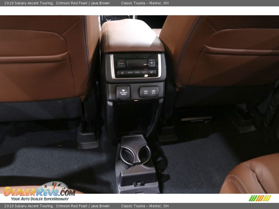 2019 Subaru Ascent Touring Crimson Red Pearl / Java Brown Photo #29