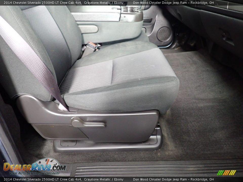 2014 Chevrolet Silverado 2500HD LT Crew Cab 4x4 Graystone Metallic / Ebony Photo #35