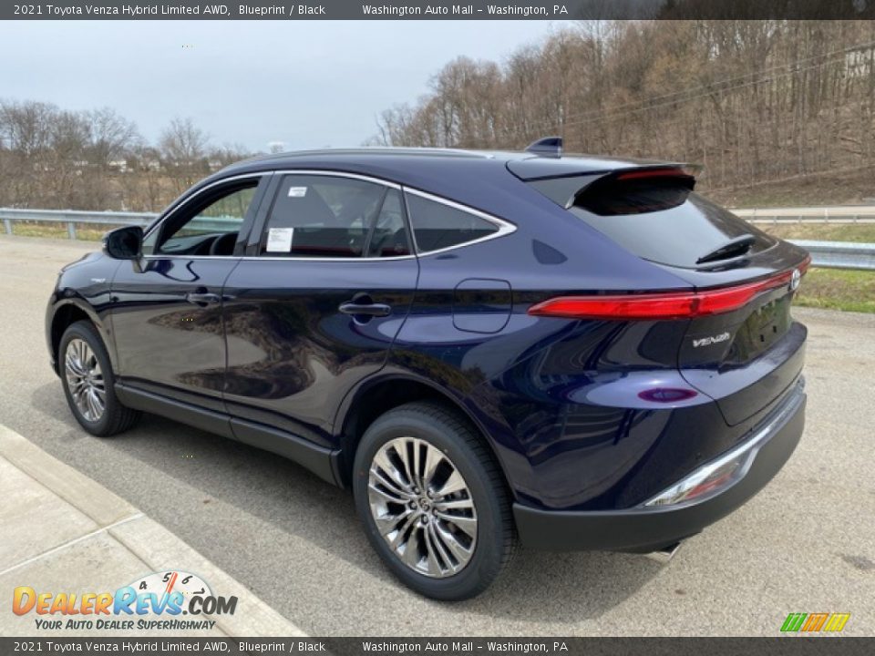 2021 Toyota Venza Hybrid Limited AWD Blueprint / Black Photo #2