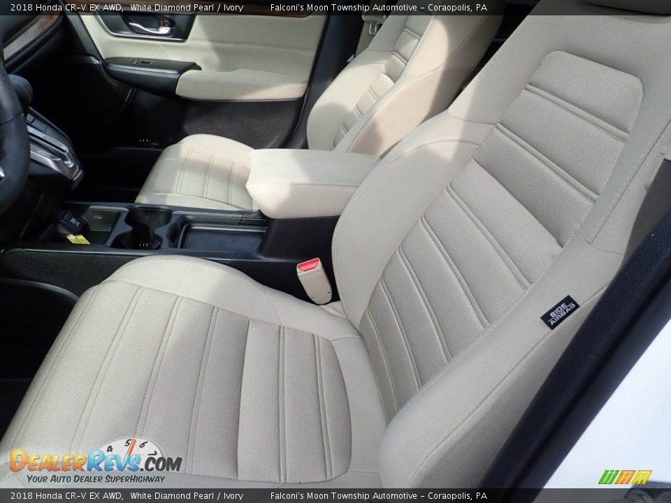 2018 Honda CR-V EX AWD White Diamond Pearl / Ivory Photo #15