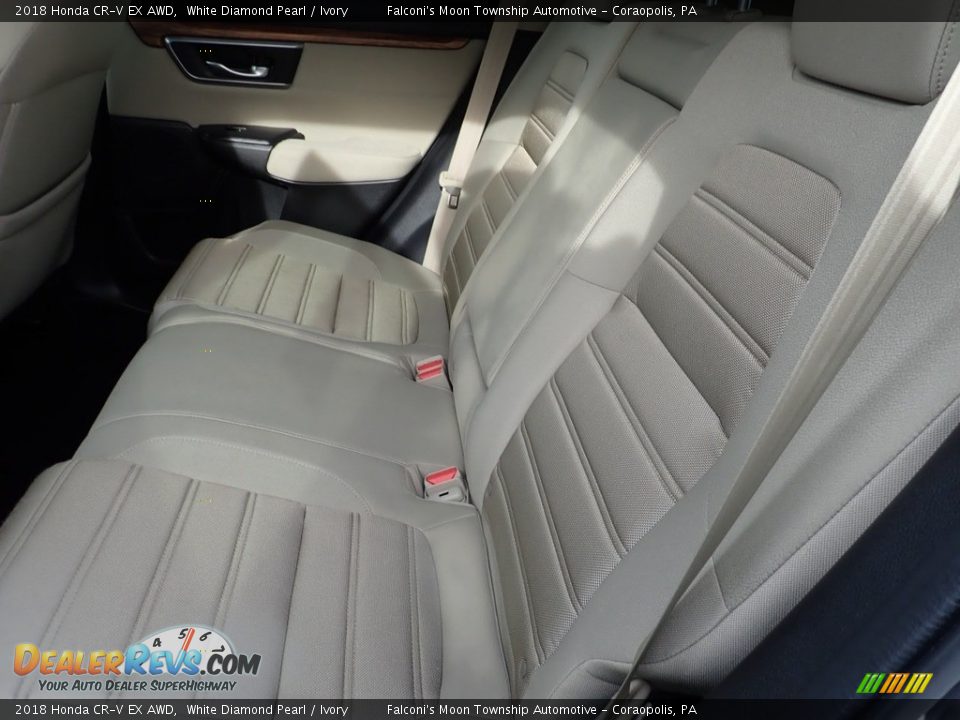2018 Honda CR-V EX AWD White Diamond Pearl / Ivory Photo #16