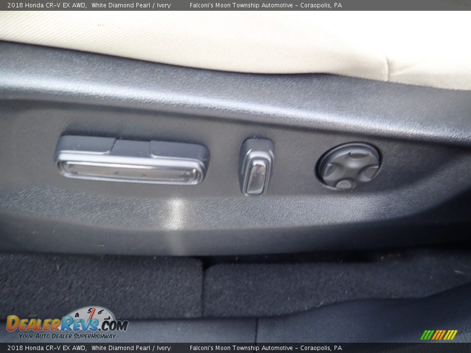 2018 Honda CR-V EX AWD White Diamond Pearl / Ivory Photo #19