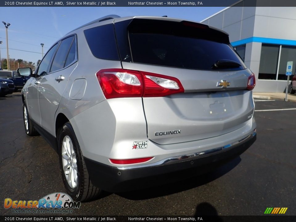 2018 Chevrolet Equinox LT AWD Silver Ice Metallic / Jet Black Photo #5