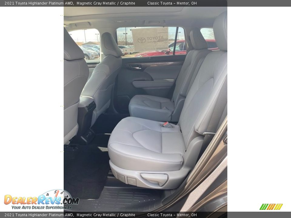 2021 Toyota Highlander Platinum AWD Magnetic Gray Metallic / Graphite Photo #3