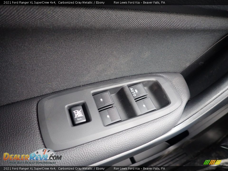 2021 Ford Ranger XL SuperCrew 4x4 Carbonized Gray Metallic / Ebony Photo #22