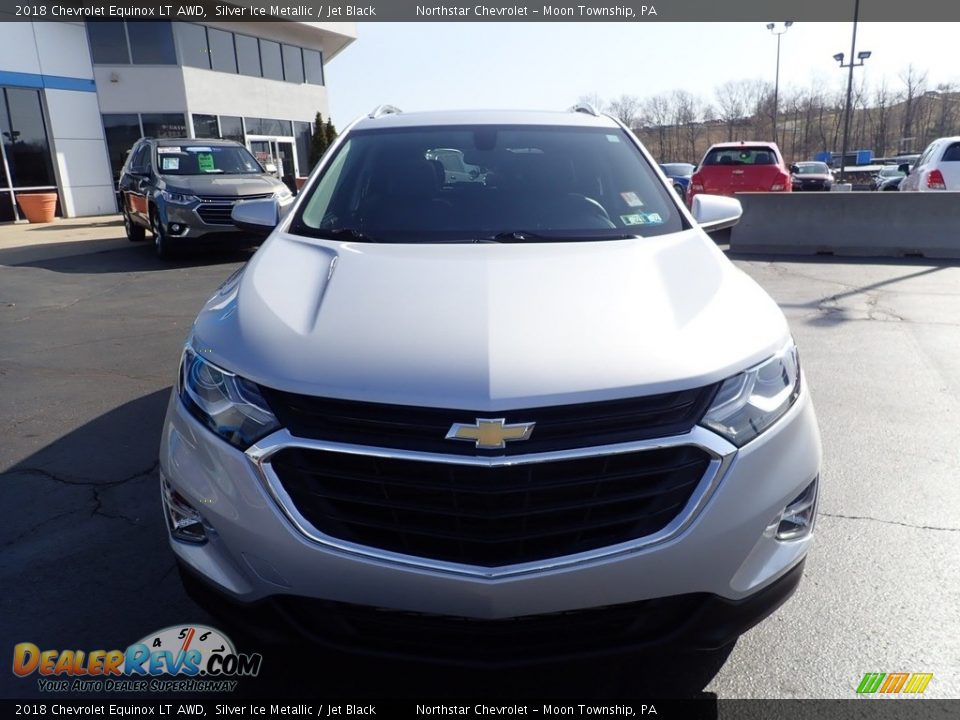 2018 Chevrolet Equinox LT AWD Silver Ice Metallic / Jet Black Photo #13