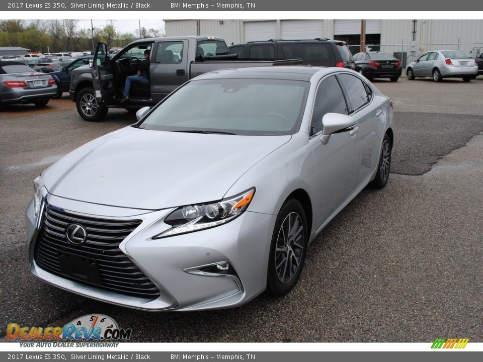 2017 Lexus ES 350 Silver Lining Metallic / Black Photo #1