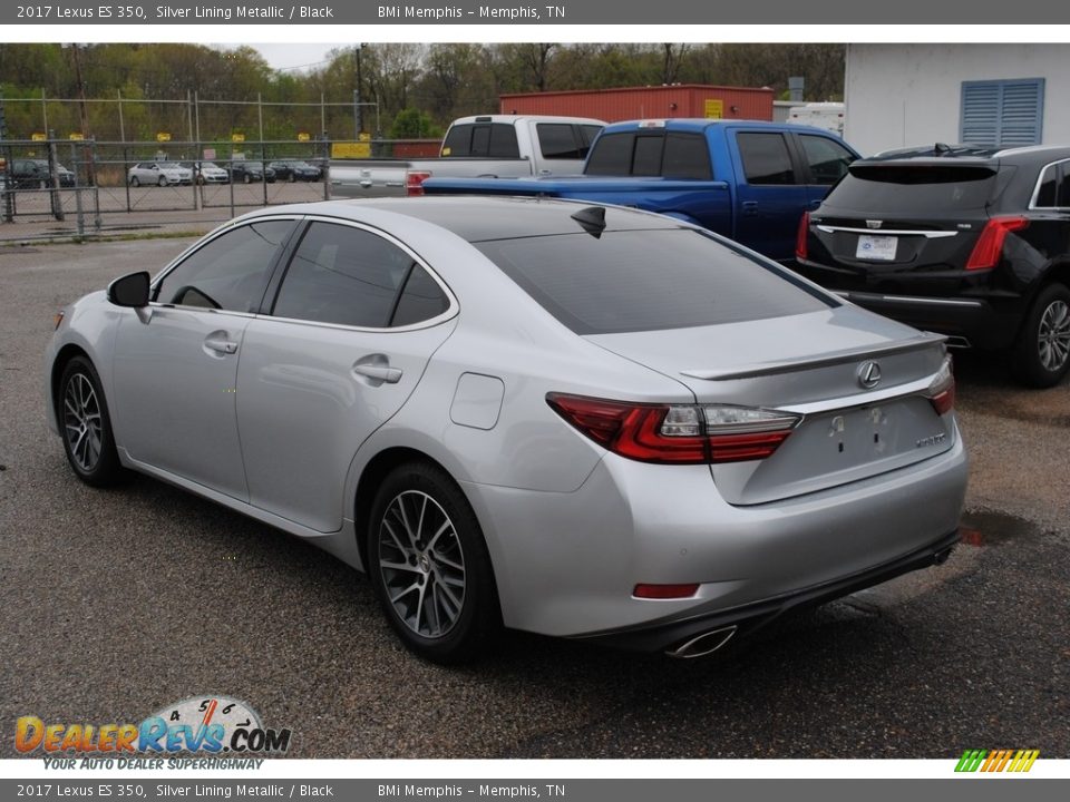 2017 Lexus ES 350 Silver Lining Metallic / Black Photo #3