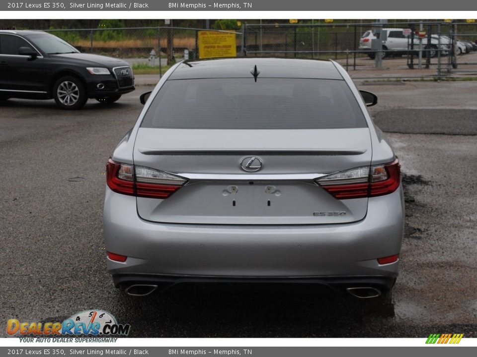 2017 Lexus ES 350 Silver Lining Metallic / Black Photo #4